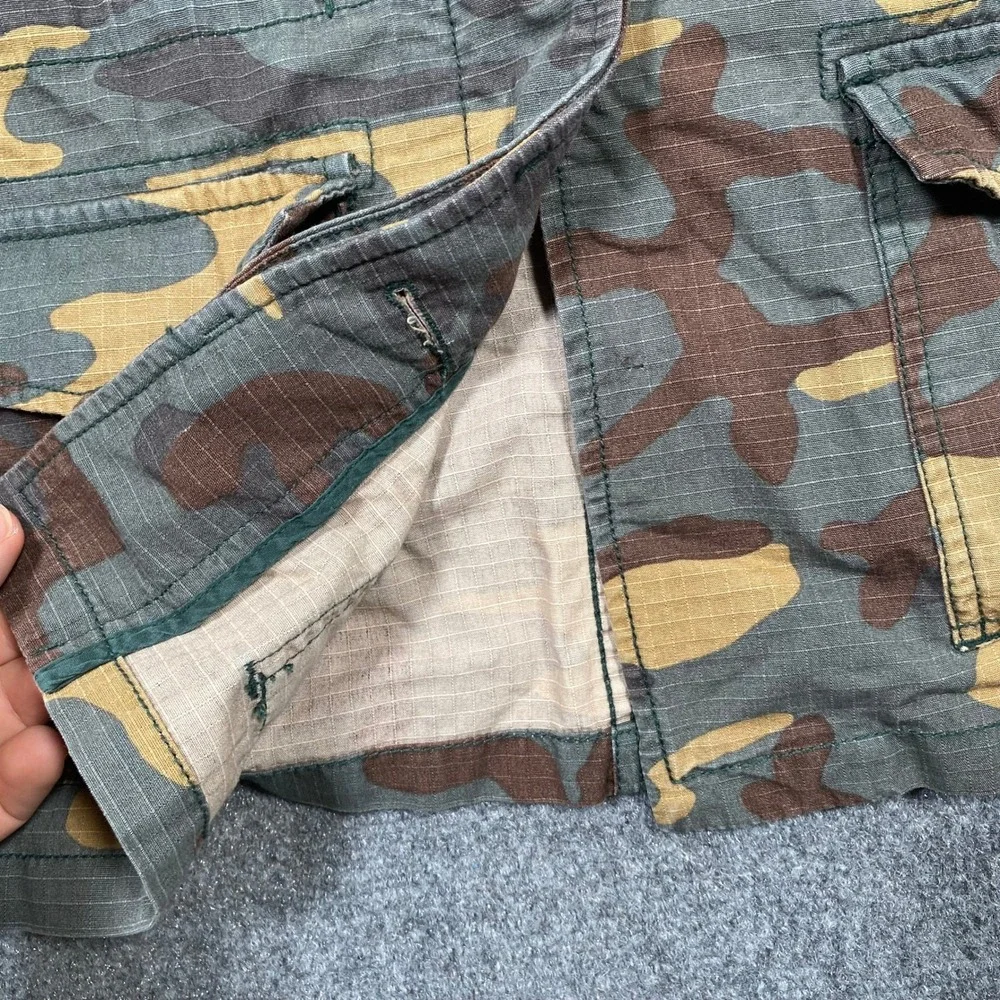 Madewell Camo Utility Jacket Womens Medium Military Field‎ Jacket